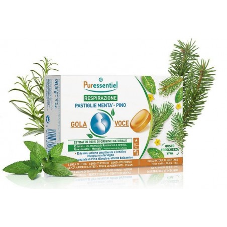 Puressentiel Italia Puressentiel Pastiglie Gola Voce Menta Pino 44 G