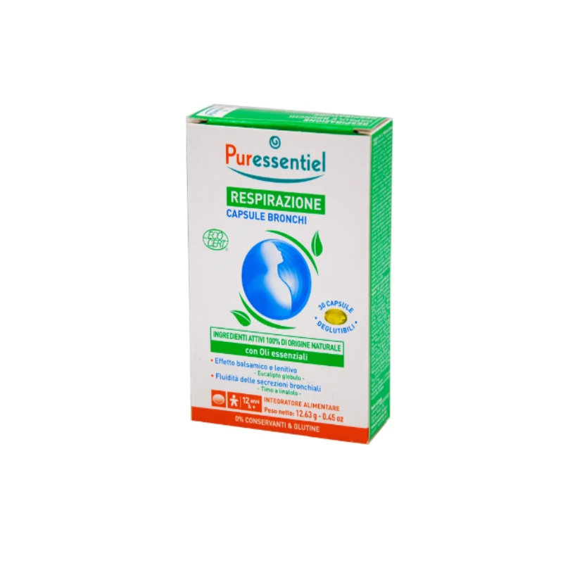 Puressentiel Italia Puressentiel Capsule Bronchi Respirazione 30 Capsule