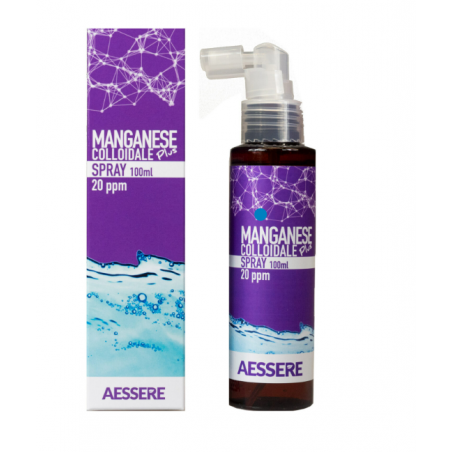 Aessere Manganese Colloidale Plus Spray 20ppm Medicazione 100 Ml