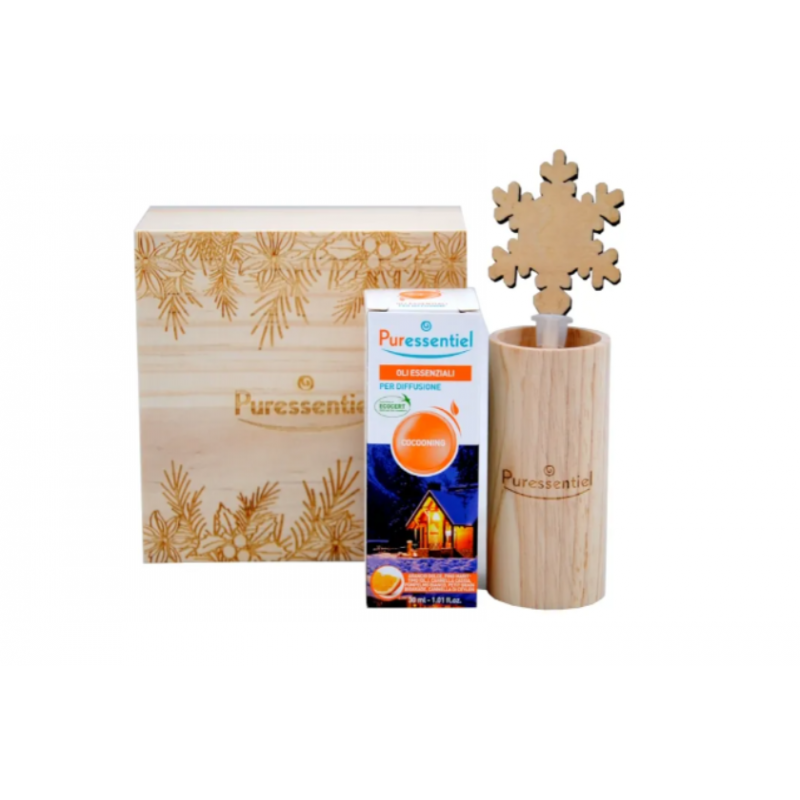 Puressentiel Italia Puressentiel Cofanetto Diffusore Capillarita' Cocooning + Miscela Cocooning 30 Ml