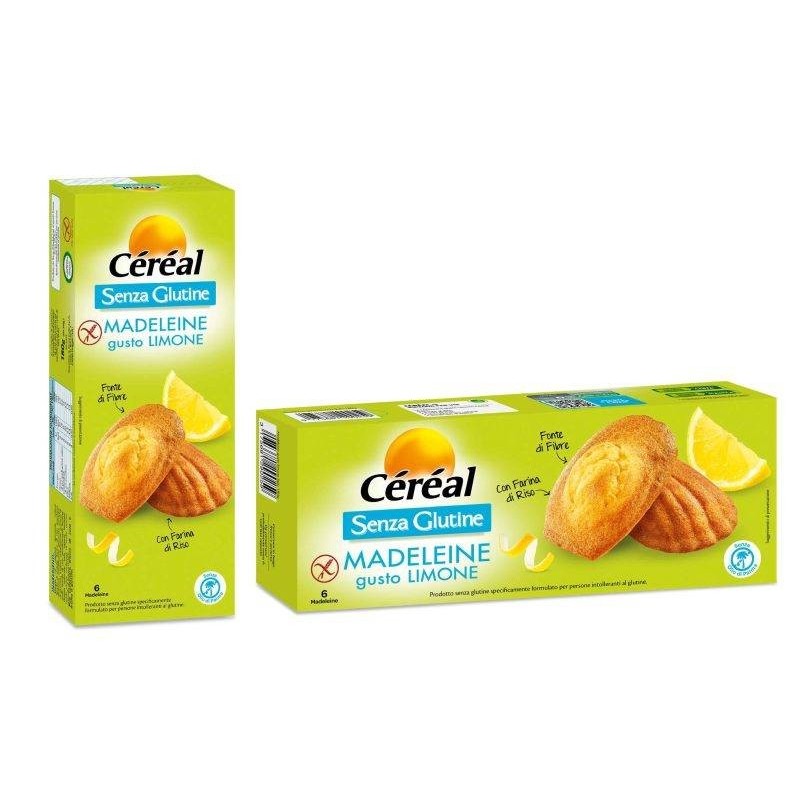 Nutrition & Santè Cereal Senza Glutine Madeleine Limone 180 G