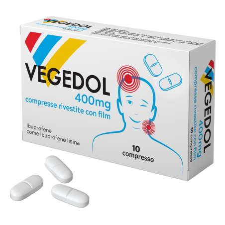 Vegedol 400 Mg 10 Compresse Rivestite Con Film Ibuprofene