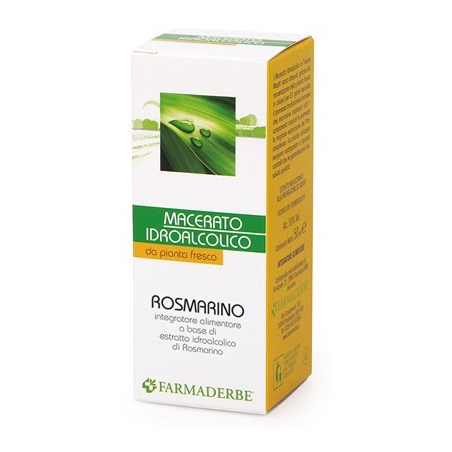 Farmaderbe Rosmarino Macerato Idroalcolico 50 Ml