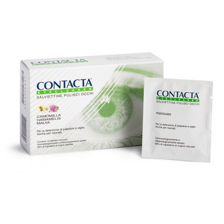 Fidia Healthcare Contacta Eyecleaner 14 Salviettine Pulisci Occhi