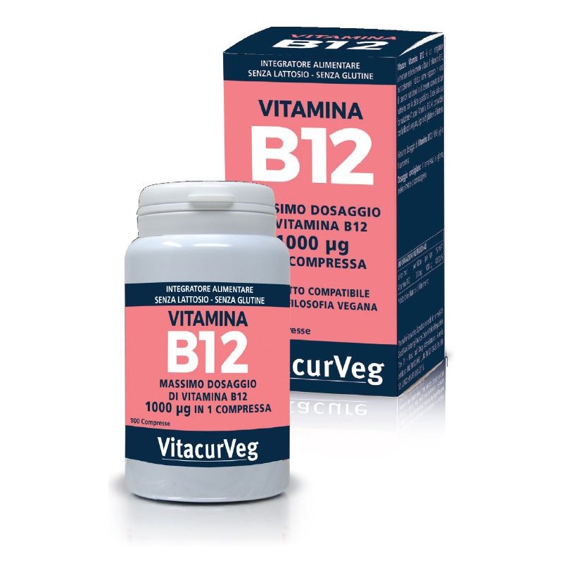 Pharmalife Research Vitamina B12 100 Compresse Vitacurveg