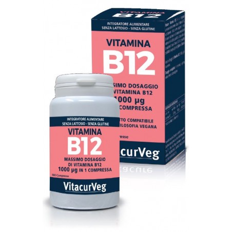 Pharmalife Research Vitamina B12 100 Compresse Vitacurveg