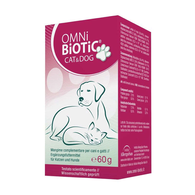 Institut Allergosan Omni Biotic Cat&dog Barattolo 60 G