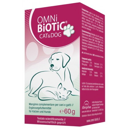 Institut Allergosan Omni Biotic Cat&dog Barattolo 60 G