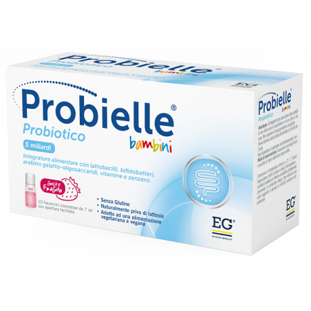 Eg Probielle Bambini 10 Flaconcini Da 7 Ml