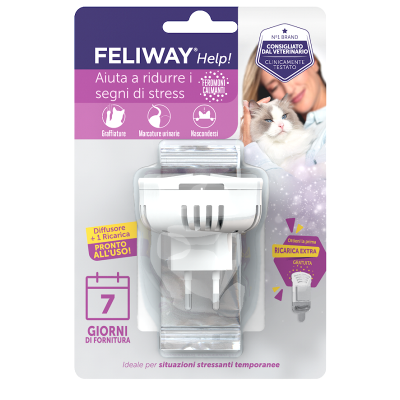 Ceva Salute Animale Feliway Help Diffusore + Ricarica