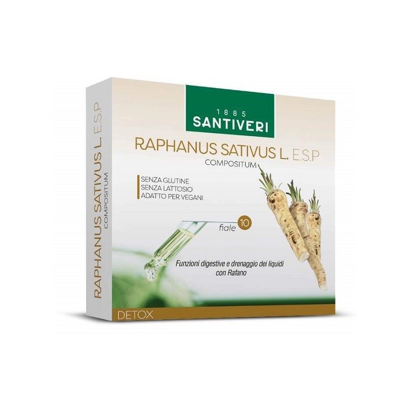 Santiveri Raphanus Sativus L Esp 10 Fiale Da 10 Ml