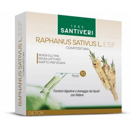 Santiveri Raphanus Sativus L Esp 10 Fiale Da 10 Ml