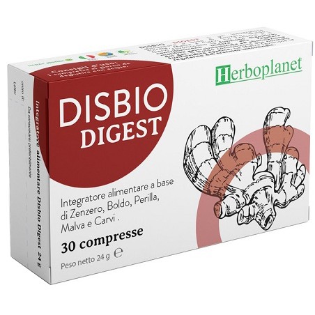 Herboplanet Disbio Digest 30 Compresse