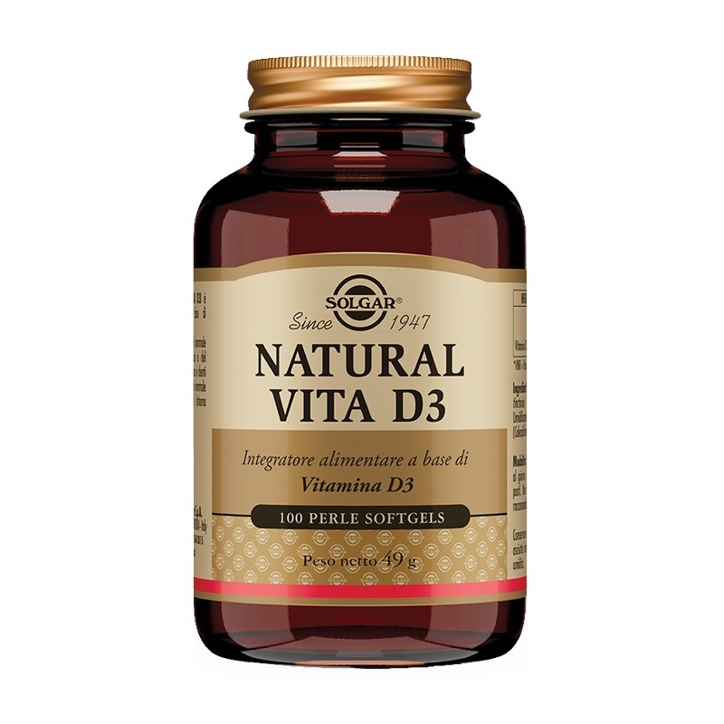 Solgar Natural Vita D3 100 Perle