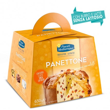 Eurospital Piaceri Mediterranei Panettone Senza Canditi 650 G