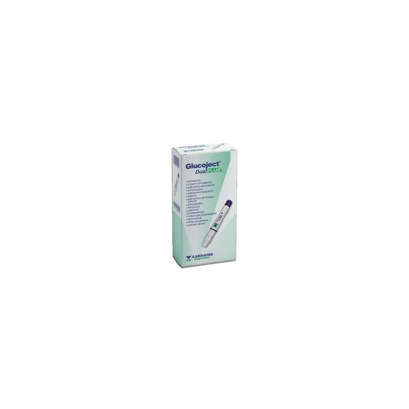 A. Menarini Diagnostics Penna Pungidito Glucoject Dual Plus 1 Pezzo