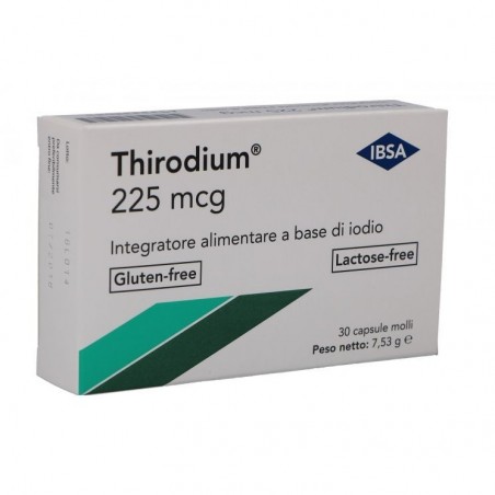 Ibsa Farmaceutici Italia Thirodium 225 30 Capsule 7,54 G