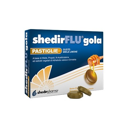 Shedir Pharma Shedirflu Gola Miele/limone 36 Pastiglie