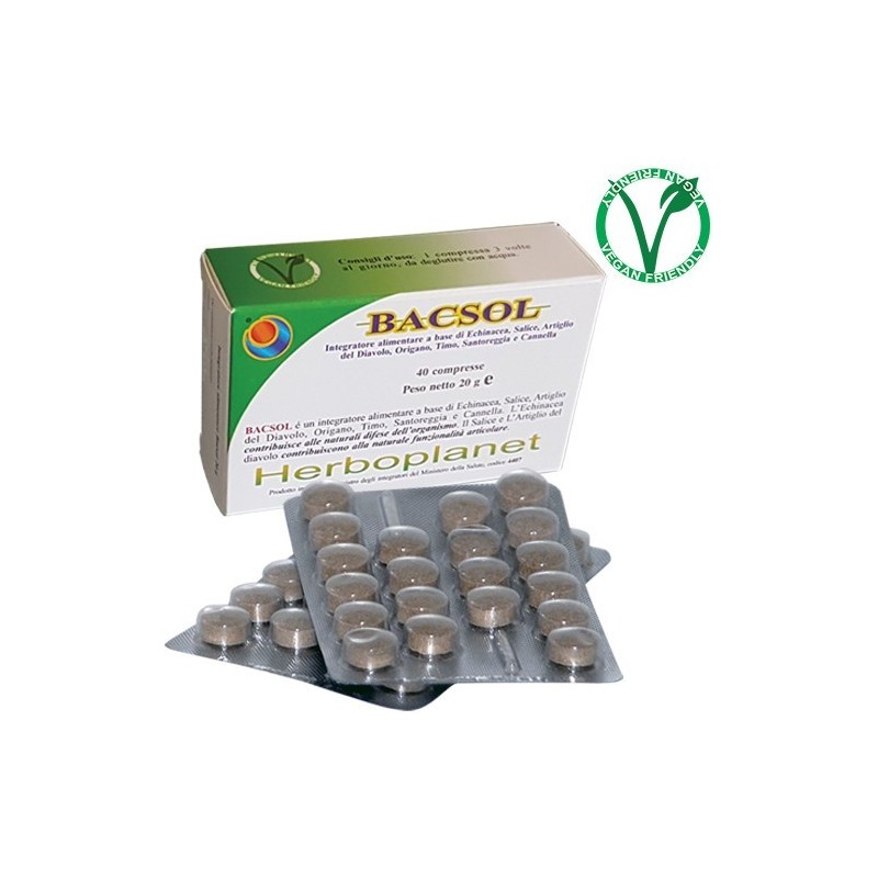 Herboplanet Bacsol 40 Compresse