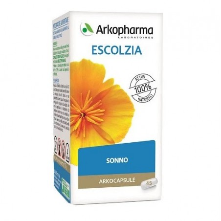 Arkopharma Arkocapsule Escolzia sonno e relax 45 capsule