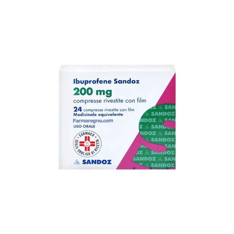 Ibuprofene Sandoz 200 Mg Compresse Rivestite Con Film Medicinale Equivalente