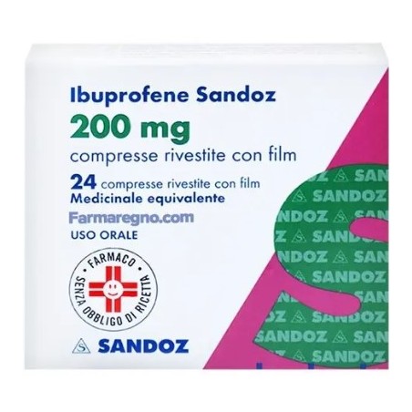 Ibuprofene Sandoz 200 Mg Compresse Rivestite Con Film Medicinale Equivalente