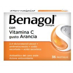 Reckitt Benckiser Healthcare Benagol gusto arancia con vitamina C