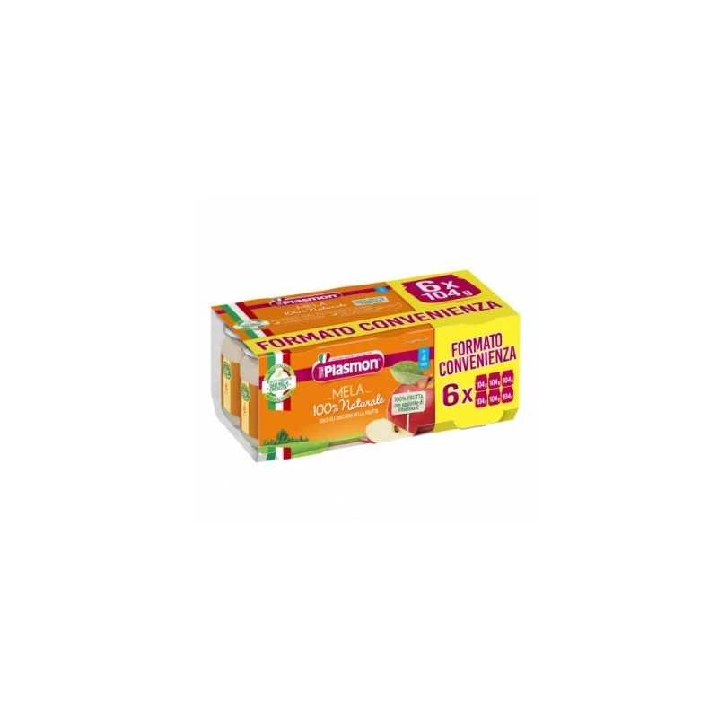 Plasmon Omogeneizzato Mela 6 X 104 G