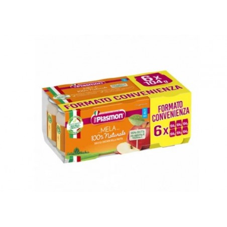 Plasmon Omogeneizzato Mela 6 X 104 G