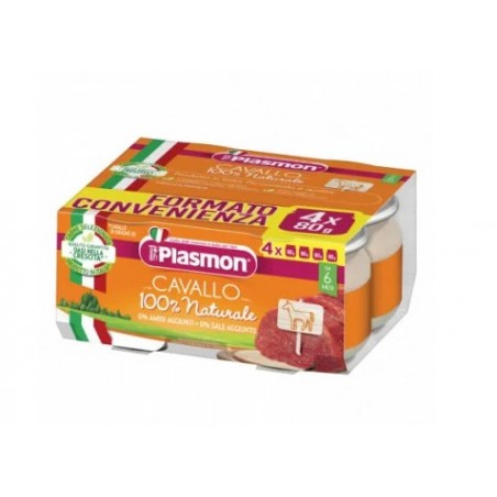 Plasmon Omogeneizzato Cavallo 4 X 80 G