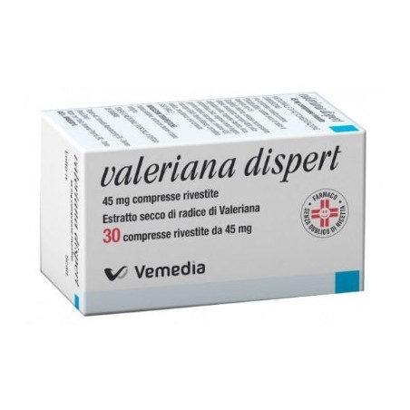 Valeriana Dispert 45 Mg 30 Compresse Rivestite Estratto Secco Di Radice Di Valeriana