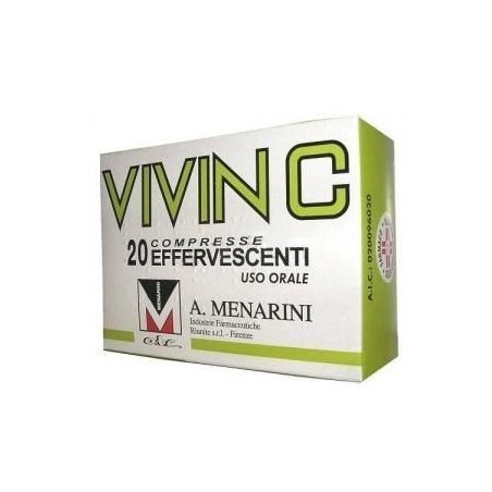 Menarini  Vivin C 20 Compresse Effervescenti