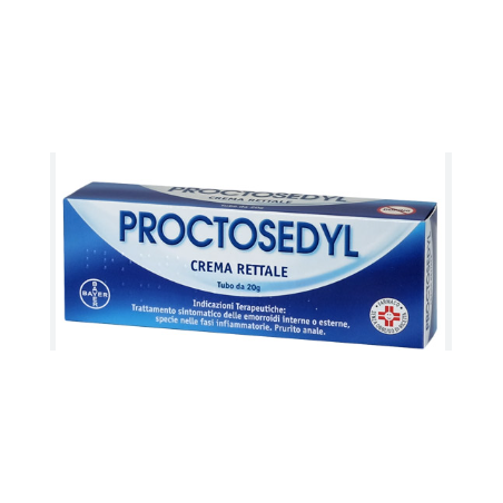 Bayer Proctosedyl Crema Rettale Idrocortisone Acetato, Amileina, Benzocaina, Esculina, Benzalconio Cloruro