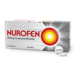 Blister da 24 compresse rivestite di Nurofen 200 mg della Reckitt Benckiser