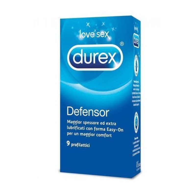 Reckitt Benckiser H. Profilattico Durex Defensor 9 Pezzi