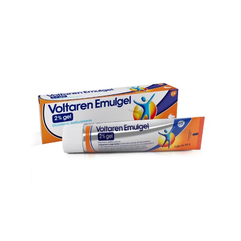 Novartis Farma Voltaren Emulgel 2% Gel Diclofenac Dietilammonio 60 gr