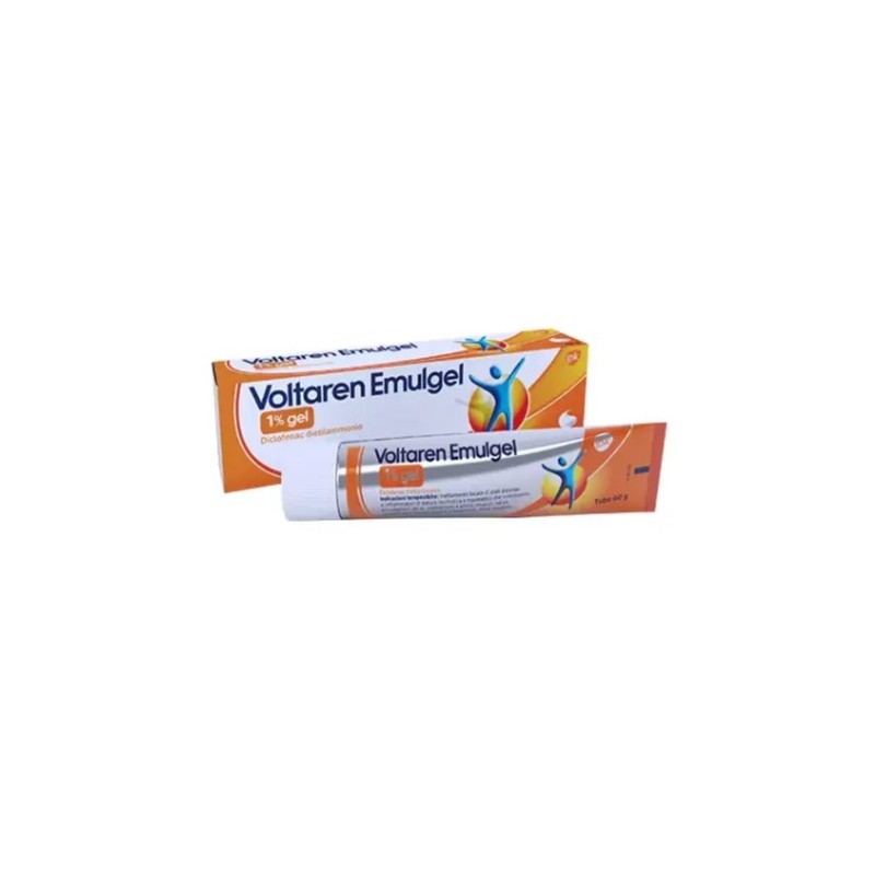 Novartis Farma Voltaren Emulgel 1% Diclofenac Dietilammonio  Gel 60 gr