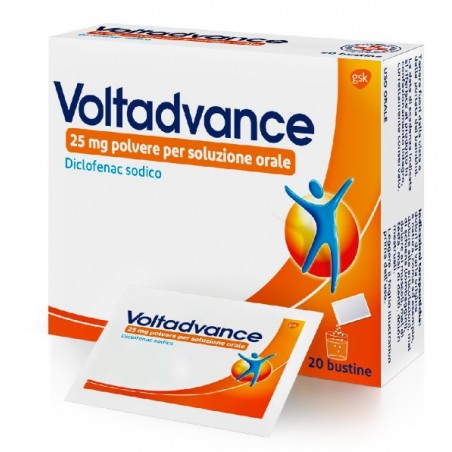 Voltadvance 25 Mg Diclofenac Sodico 20 bustine