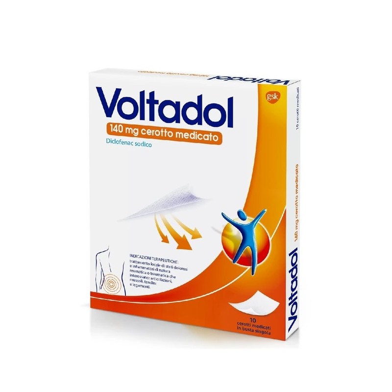 Haleon Italy Voltadol 140 Mg Cerotto Medicato Diclofenac Sodico 10 cerotti