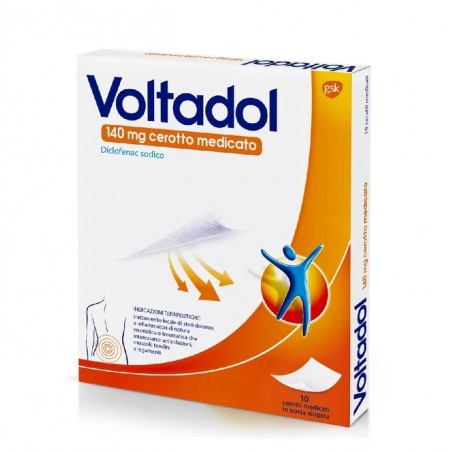 Haleon Italy Voltadol 140 Mg Cerotto Medicato Diclofenac Sodico 10 cerotti