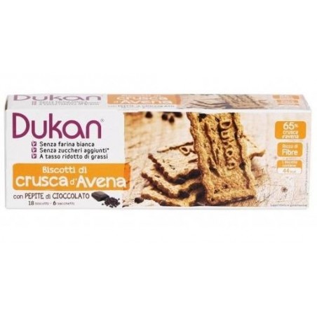 Regime Coaching Dukan Expert Biscotto Crusca Gocce Di Cioccolato 225 G