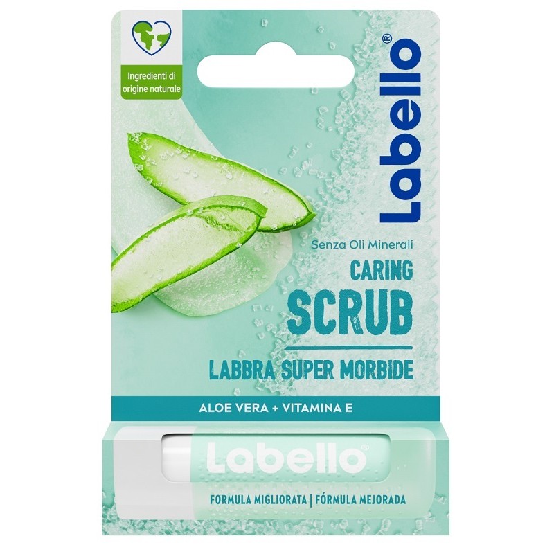 Beiersdorf Labello Stick Scrub Aloe Vera 5,5 Ml