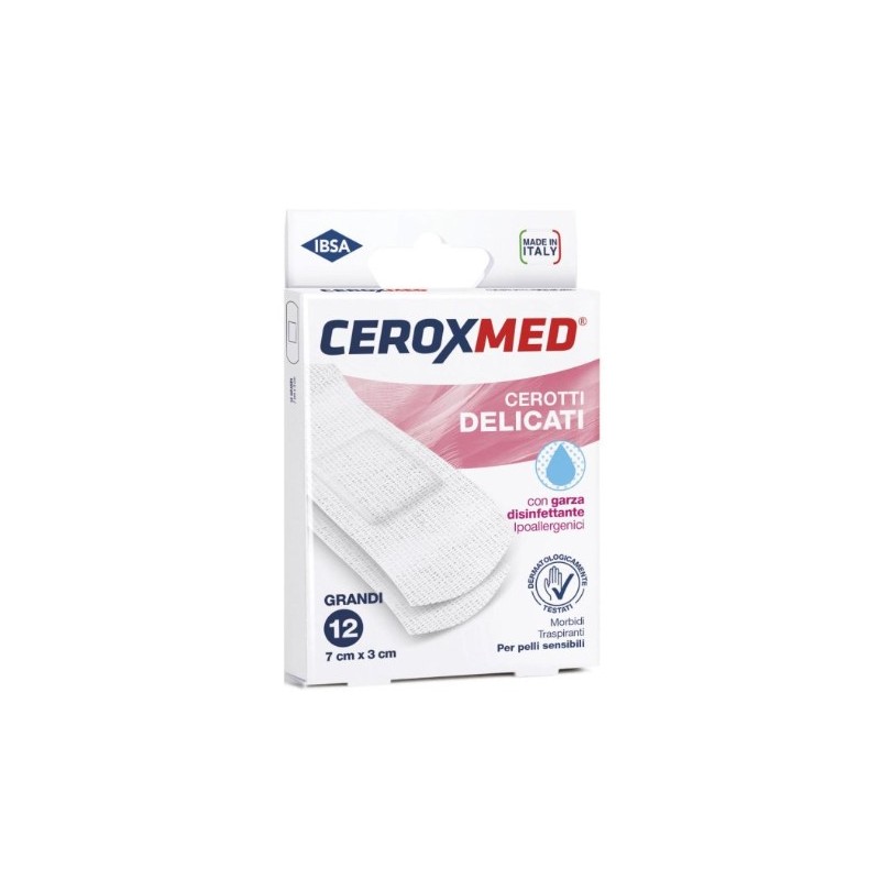 Nova Argentia Ind. Farm Ceroxmed Flex Sensitive 7,2 Cm X 2,5 Cm 12 Pezzi Grandi