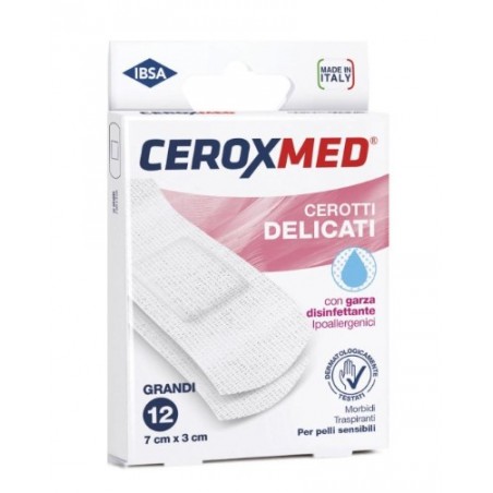 Nova Argentia Ind. Farm Ceroxmed Flex Sensitive 7,2 Cm X 2,5 Cm 12 Pezzi Grandi