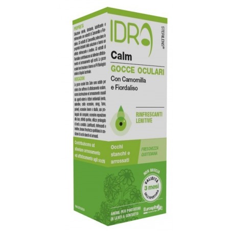 Eurospital Gocce Oculari Rinfrescanti Sterilens Idra Calm Camomilla E Fiordaliso 10 Ml