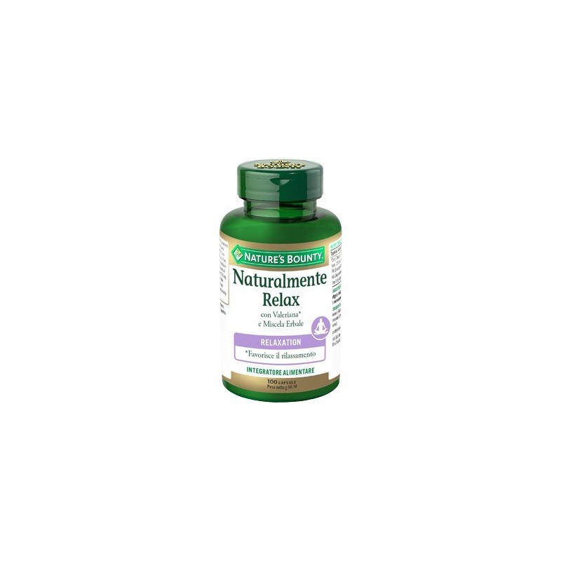 Nature's Bounty Naturalmente Relax 100 Capsule