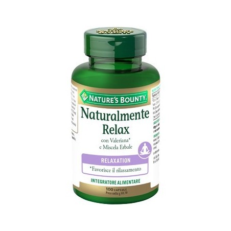 Nature's Bounty Naturalmente Relax 100 Capsule