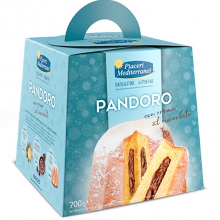 Eurospital Piaceri Mediterranei Pandoro Crema Al Cioccolato 700 G