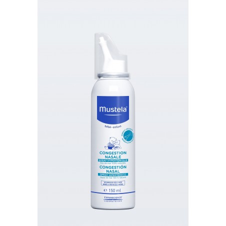 Laboratoires Expanscience Mustela Congestione Nasale Spray Ipertonico 150 Ml