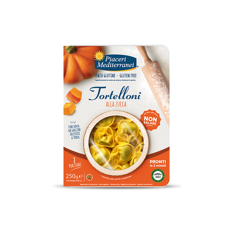 Eurospital Piaceri Mediterranei Tortelloni Zucca 250 G